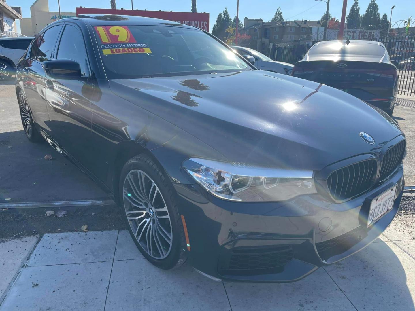 2019 Blue BMW 5-Series (WBAJA9C53KB) , located at 744 E Miner Ave, Stockton, CA, 95202, (209) 944-5770, 37.956863, -121.282082 - PLUS TAXES AND FEES - Photo#0